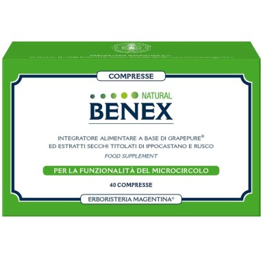 Compresse Natural Benex Erboristeria Magentina