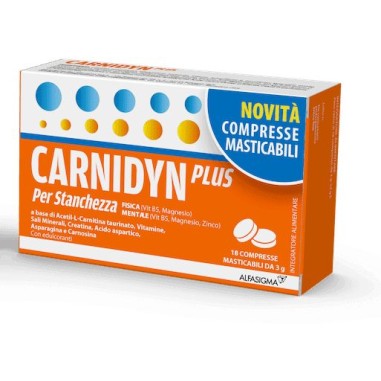Carnidyn Plus Compresse Masticabili ALFASIGMA