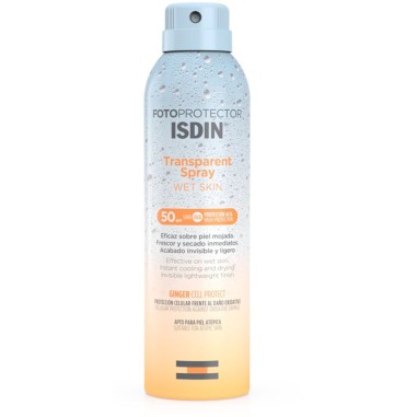 Transparent Spray Wet Skin Spf 50 Fotoprotector Isdin ISDIN