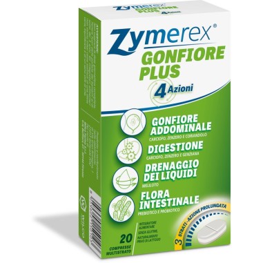 Zymerex Gonfiore Plus 4 Azioni PASQUALI