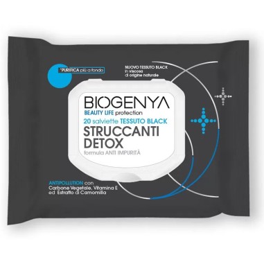 Salviette Struccanti Detox Biogenya BIOGENYA