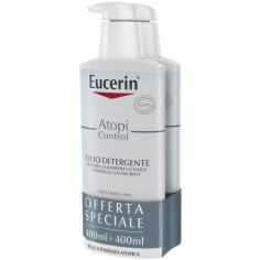 Olio Detergente 20% Omega AtopiControl Eucerin Bipacco