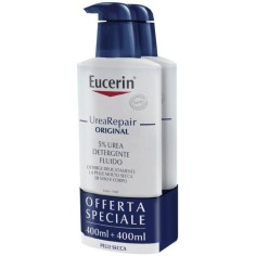 Detergente Fluido 5% Urea UreaRepair Eucerin Bipacco