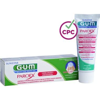 Dentifricio ad Azione Potenziata Gum Paroex 0,12% CHX + CPC