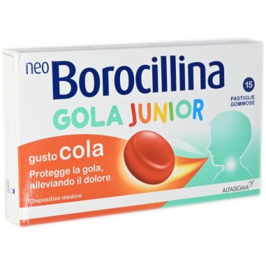 NeoBorocillina Gola Junior Gusto Cola ALFASIGMA