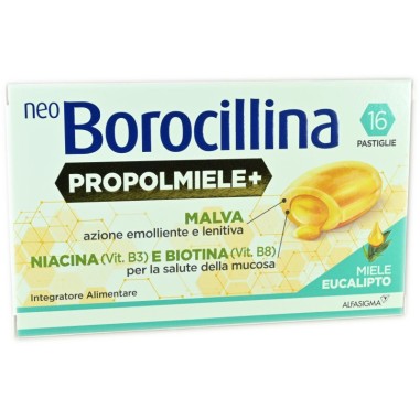 NeoBorocillina Propolmiele+ Gusto Miele Eucalipto ALFASIGMA
