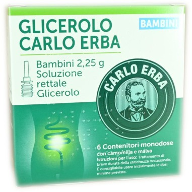 Soluzione Rettale Glicerolo Bambini Carlo Erba CARLO ERBA