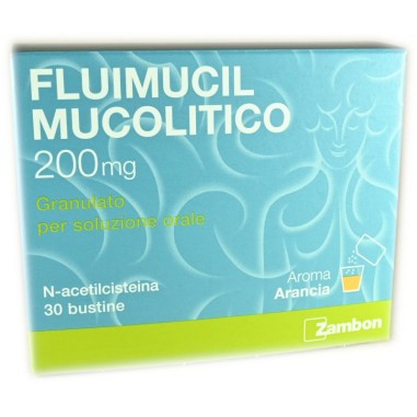 Fluimucil Mucolitico 200 mg Granulato per Soluzione Orale ZAMBON