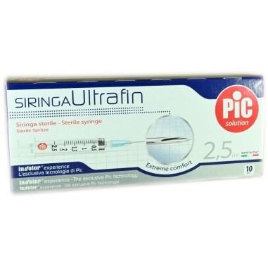 Siringa Ultrafin 2,5 ml. PIKDARE