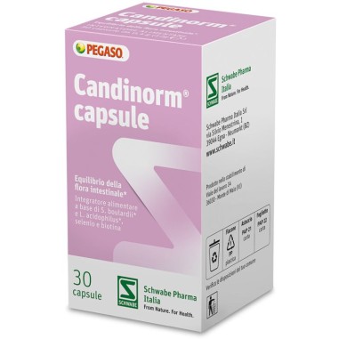 Candinorm 30 Capsule Equilibrio della Flora Intestinale e Vaginale