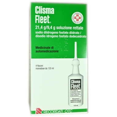 Clisma Fleet Soluzione Rettale 4 Flaconi Monodose